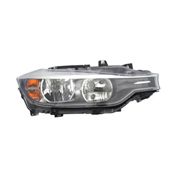 Headlight Halogen Right Passenger CAPA Certified Fits 2012-2015 BMW F30 3-Series 320i/328i/335i Sedan