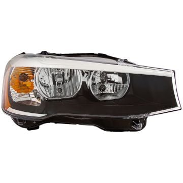 Headlight Halogen Right Passenger CAPA Certified Fits 2015-2018 BMW X-3/X4 F25