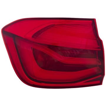 Tail Light Compatible With 16-18 BMW 3 Series F30 Models LED CAPA Certified Driver Side LED Tail Lamp