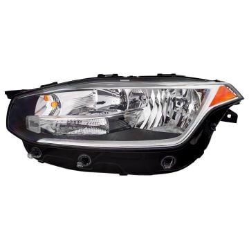 Headlight For 16-21 Volvo XC90 CAPA Certified Halogen Driver Side Chrome