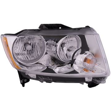 2011-2013 Jeep Compass New Passenger Side Halogen Headlight