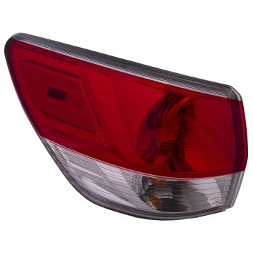 Tail Light w/Clear Driver Left Fits 2013-2016 Nissan Pathfinder