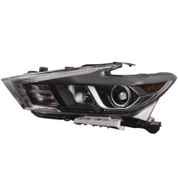 Headlight Halogen Type Driver Left Fits 2016-2018 Nissan Maxima S/SV/SL