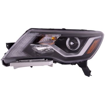 Headlamp Compatible With 17-20 Nissan Pathfinder CAPA Certified Driver Side Halogen Headlamp