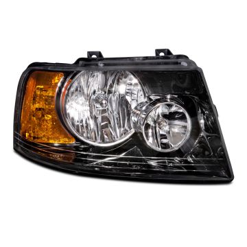 Headlight Black Housing Right Passenger Assembly Fits 2003-2006 Ford Expedition
