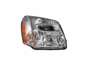 Headlights Set Fits 2005-2009 Chevy Equinox SUV Halogen Chrome