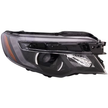 Refresh The Lights On Your Vehicle To Improve Visibility and Drive Safer. CAPA Certified Headlight for Honda Pilot 2016-2019 and Ridgeline 2017-2019 Right Passenger Side Halogen Black Housing Tail Lamp. Models Without DRL. LX Model Pilots With Auto Off
