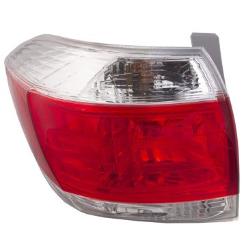 Tail Light Left Driver Side Assembly For Toyota Highlander 2011-2012 Exclud Hybrid Model US Models Only