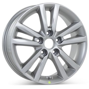 New 16" x 6.5" Alloy Replacement Wheel for Hyundai Sonata 2015 2016 2017  Silver Rim 70866 