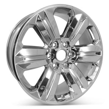 New 20” x 8.5” 6-spoke OEM wheel for the 2018- 2020 Ford F-150 Rim Chrome 10171