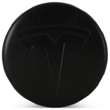 OE Genuine Tesla Center Cap W/ Tesla Logo Black CAP6666