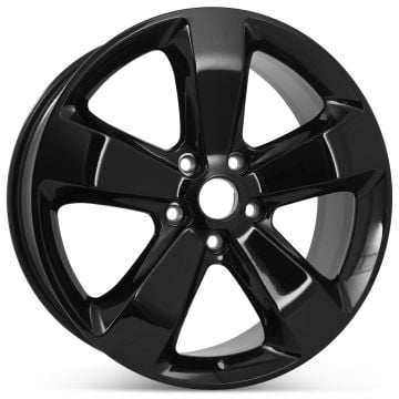 New 20" x 8” Replacement Wheel for Jeep Grand Cherokee 2014 2015 2016 Gloss Black Rim 9137