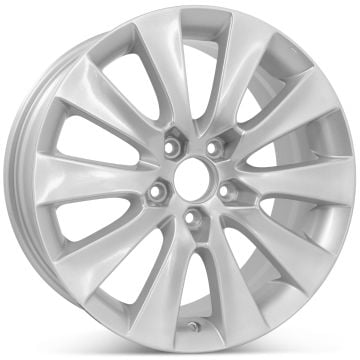 18" Replacement Wheel for Honda Accord 2008 2009 2010 Silver Rim 63937 Open Box