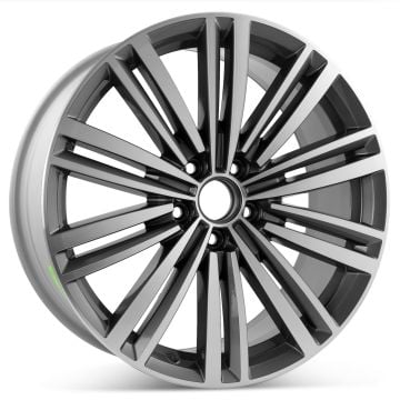 19” x 8” Volkswagen Passat Sport 2015 Factory OEM Wheel Rim 69983