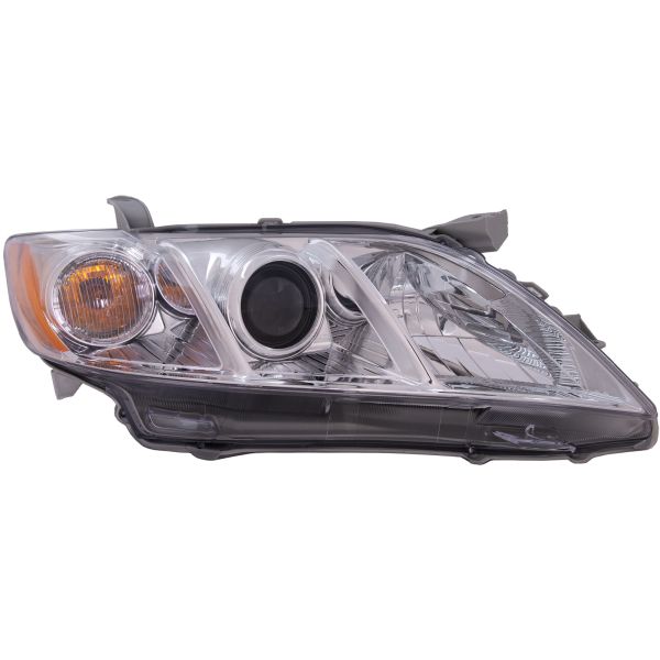 Headlight (08-09 BASE.07 CE.07-09 LE.XLE MDL) CAPA Certified Right Hand Passenger Side Fits 2007-2009 Toyota Camry Base/07 CE/07-09 LE XLE USA Built Models