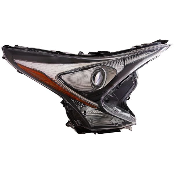 Headlight For 16-19 Toyota Prius CAPA Certified Halogen Passenger Side Headlamp