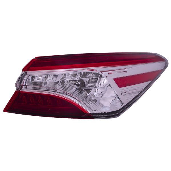 Outer Tail Light CAPA Certified Right Passenger Fits 2018-2020 Toyota Camry XLE