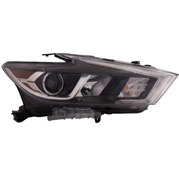 Headlight LED Platinum CAPA Certified Right Passenger Side Fits 2016-2018 Nissan Maxima