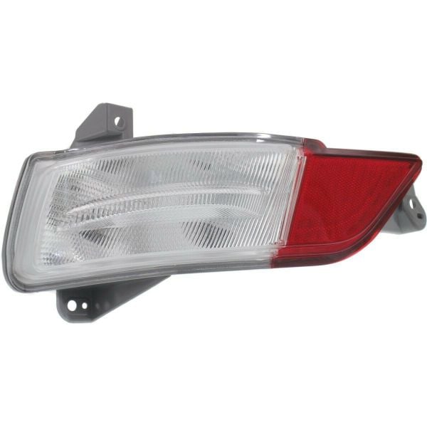 Back Up Light Compatible With 16-18 Honda Pilot CAPA Certified Left Driver Side LED Back Up Lamp