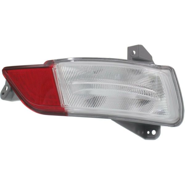 Back Up Light Compatible With 16-18 Honda Pilot CAPA Certified Passenger Side Halogen Back Up Lamp