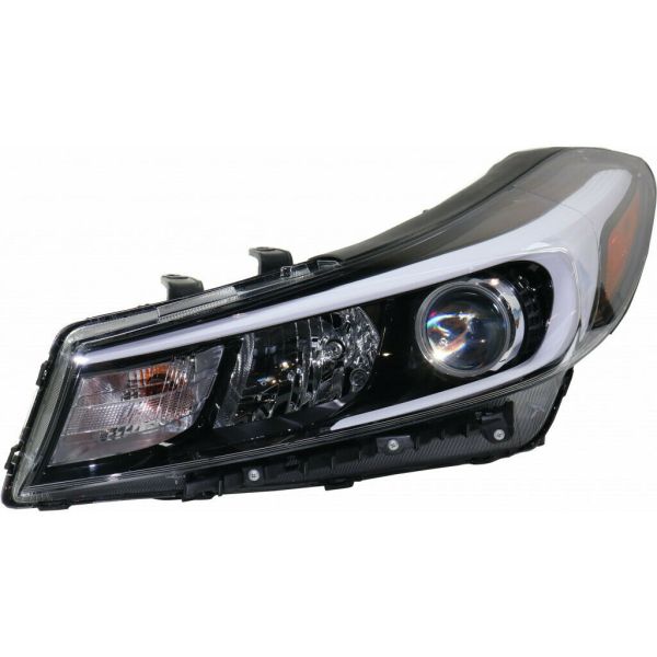 Headlight For 17-18 Kia Forte Hatchback CAPA Certified Driver Halogen Headlamp