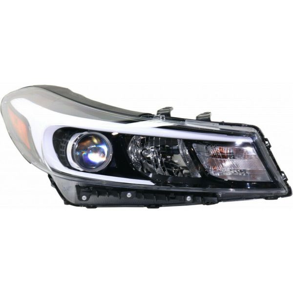 Headlight For 17-18 Kia Forte Hatchback CAPA Certified Right Halogen Headlamp