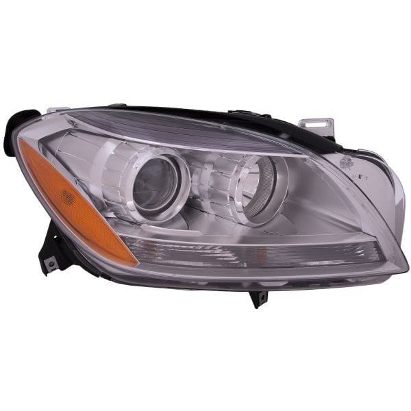 Headlight Halogen Right Passenger CAPA Certified Fits 2012-2015 Mercedes Benz ML63 AMG/ML350/ML550 M Class