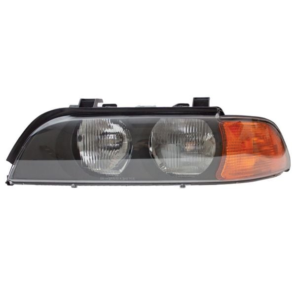 Headlight Halogen Without Leveling Driver Left Fits BMW 5 Series 528i 540i Fits From 3/1998-2000