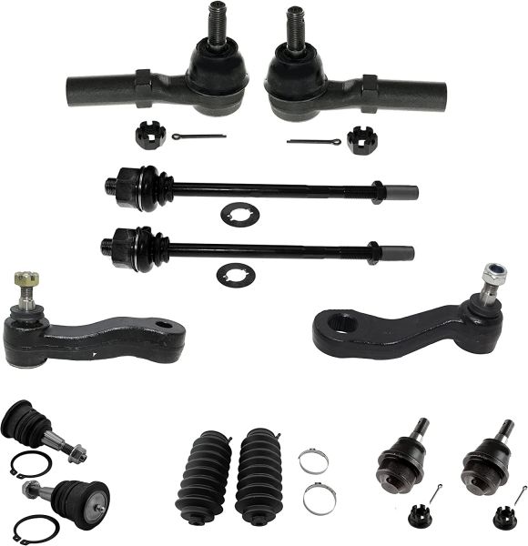 Detroit Axle - Front Ball Joint Tie Rod Kit for Silverado Sierra 1500 2500 HD