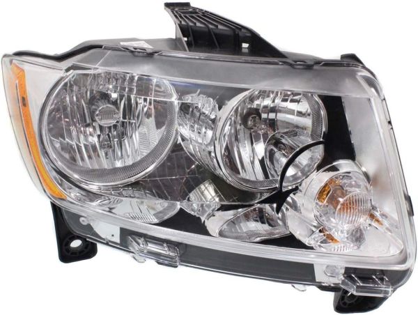 Headlight For Jeep Grand Cherokee 11-13 CAPA Certified Halogen Headlamp Right Hand Passenger Side