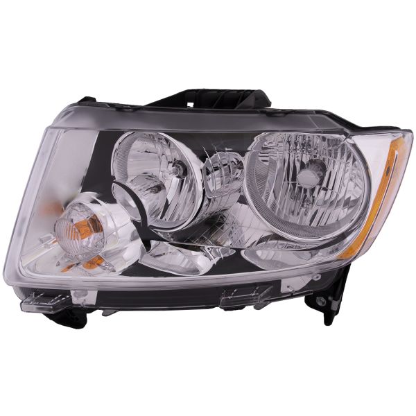 2011-2013 Jeep Compass (Code LMB) Driver Side Halogen Headlight