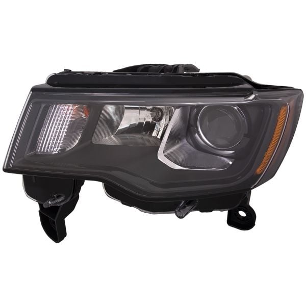 Headlight For Jeep Grand Cherokee 17-21 CAPA Certified Halogen Headlamp ...