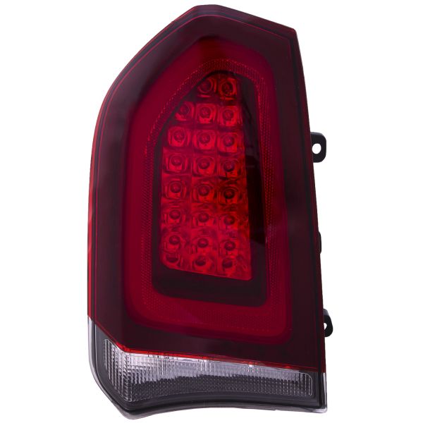 LED Tail Light Black Left Driver Fits 2015-2018 Chrysler 300