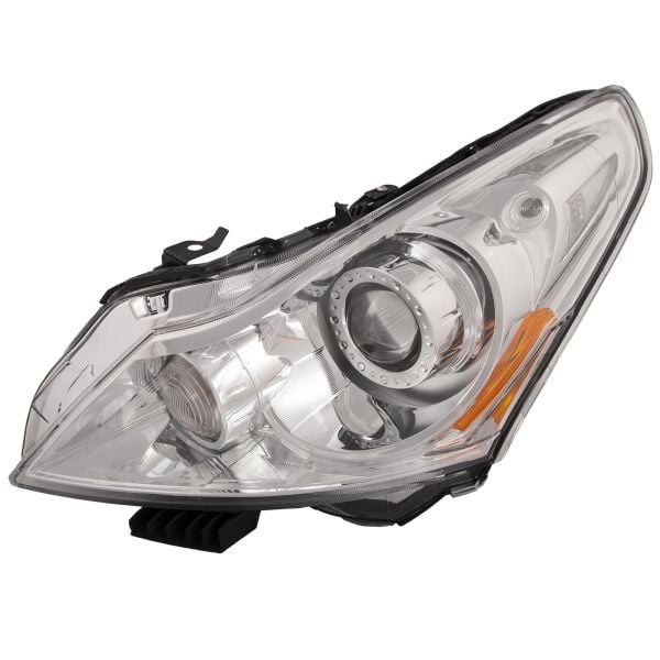 Headlight HID Type Left Driver Assembly Fits 2011-2012 Infinity G-25(Base Journey Model)/ 2010-2013 G-37 4Dr (Base Jorney Model)/ 2015 Q40 4Dr Sedan