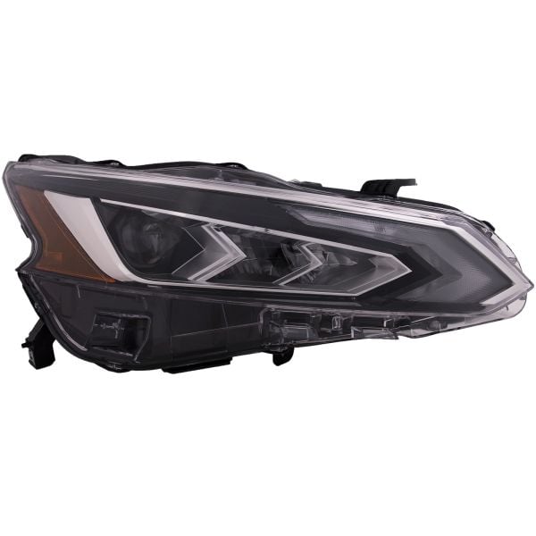 HeadLight For 19-22 Nissan Altima Right Passenger LED Headlamp