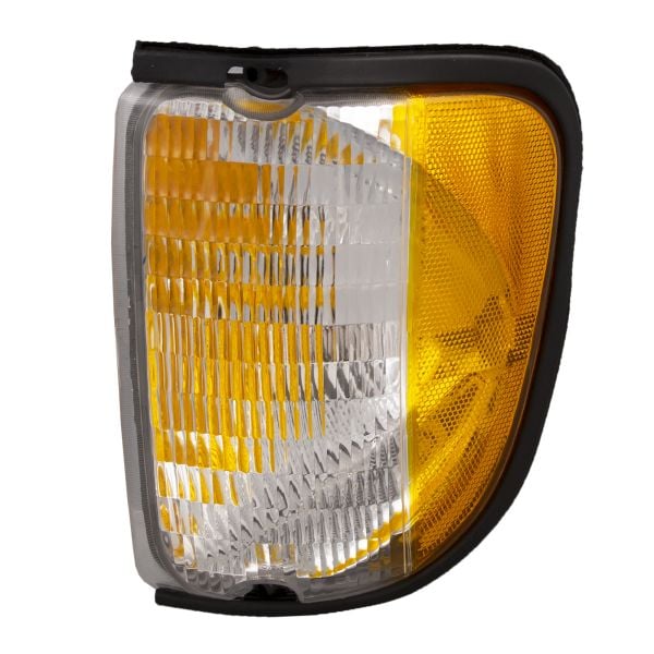 Front Park Signal Light Left Driver Side Assembly Fits 1992-2001 (12-02-2002) E-150/E-250/E-350 Econoline