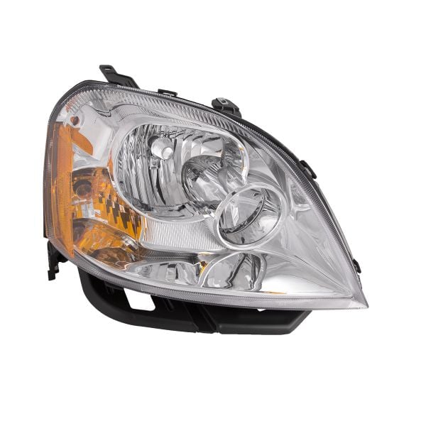 Headlight Halogen Chrome Right Passenger Fits 2005-2007 Ford Five Hundred/500