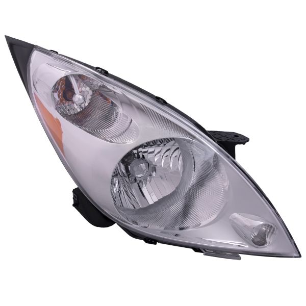 Headlight for Chevrolet Spark 2013-2014 CAPA Certified Halogen Passenger Side  Chrome Housing