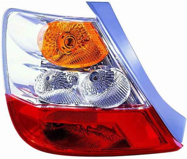 Tail Light Fits Honda Civic Hatchback 04-05 Left Driver Side Rear Lamp