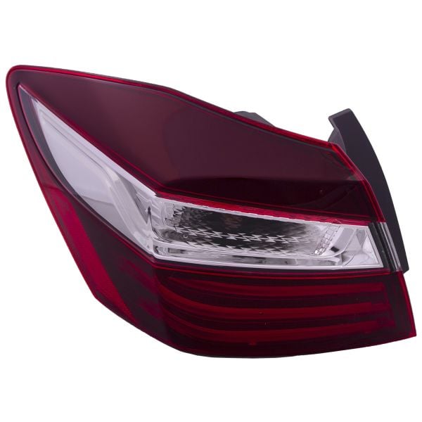 LED Tail Light Left Driver Fits 2016-2017 Honda Accord 4Door Sedan