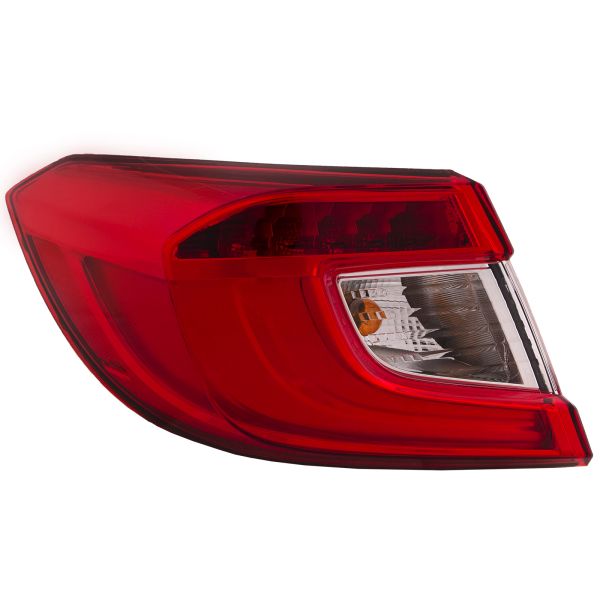 Tail Light For 18-22 Honda Accord Sedan and 21-22 Hybrid Driver Tail Lamp