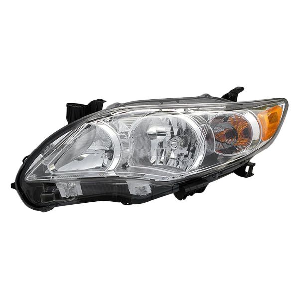 2011-2013 Toyota Corolla Base CE/LE (Canada Built) Driver Left Side Halogen Headlight Assembly