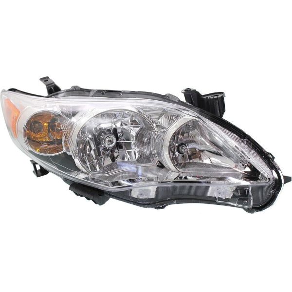 2011-2013 Toyota Corolla S (Canada Built) New Halogen Passenger Right Headlight Replacement Assembly