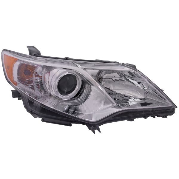 Headlight Halogen Passenger Right Sedan Fits 2012-2014 Toyota Camry Hybrid/LE/XLE