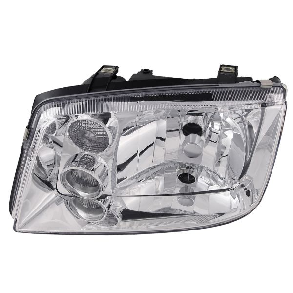 Volkswagen Jetta New Headlight W Fogs Built In Left Driver Headlamp Halogen Assembly