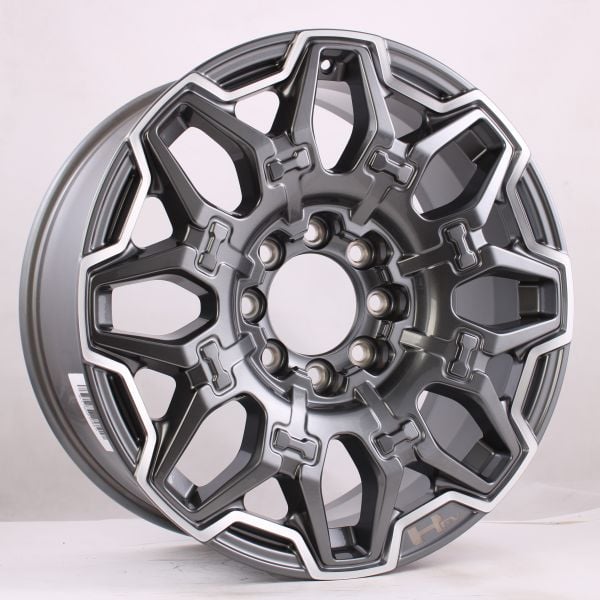 Open Box 22" x 9.5" GMC Hummer EV 2023 2024 Factory OEM Wheel Machined w/ Charcoal Rim 14094