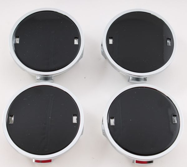 Set of 4 New Replacement Blank Black Center Cap 42603-06150 for Multiple Toyota Models CAP4683
