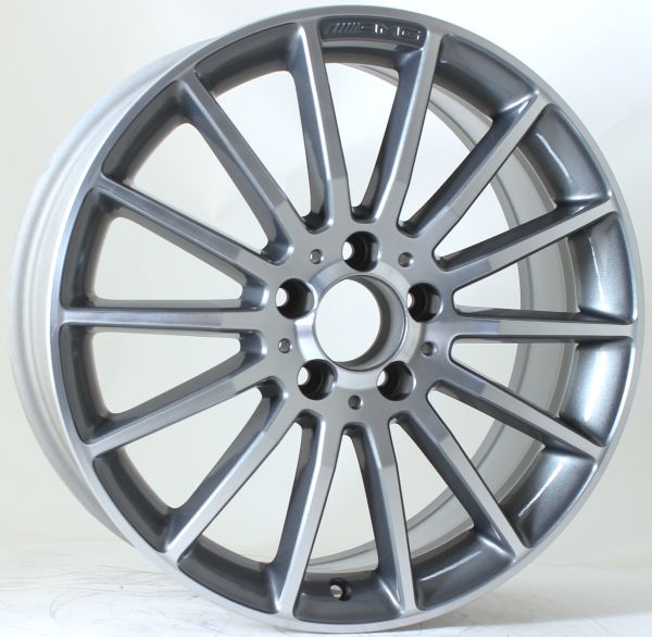 18" x 7.5" Mercedes CLA250 2014 2015 2016 Factory OEM Wheel Rim Machined Charcoal 85334