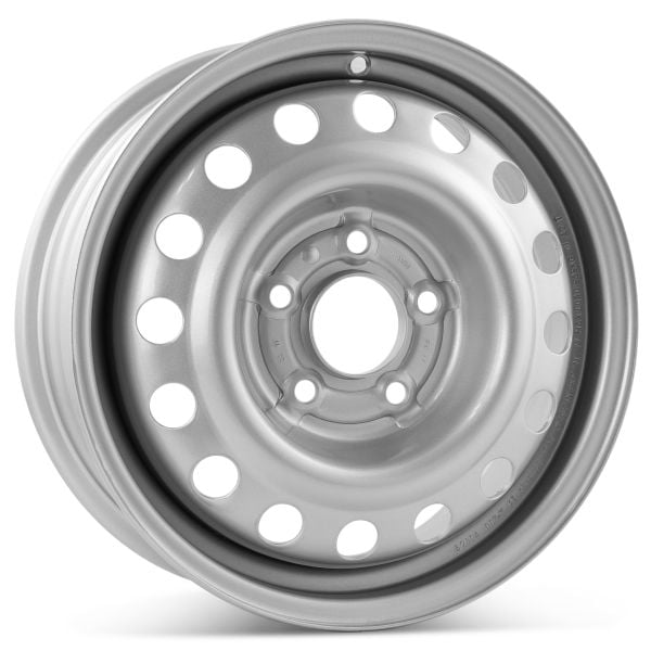 New 15" x 5.5" Replacement Wheel for Nissan NV200 Chevrolet City Express 2013-2021 Silver Rim 62604