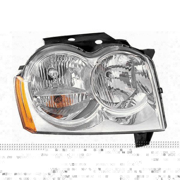 New Replacement Headlight for Jeep Grand Cherokee Passenger Side 2005–2007 CH2503160